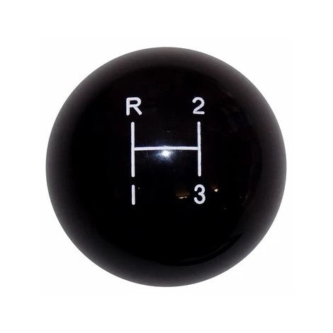 3 Speed 1-7/8 Black Shift Knob