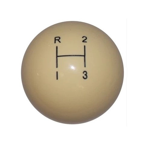 3 Speed 1-7/8 Ivory Shift Knob