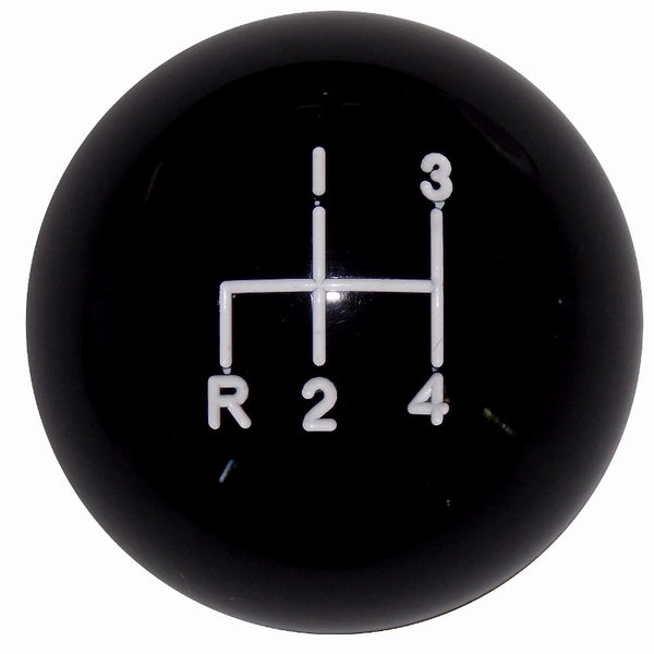 image of black empi 4 speed shift knob