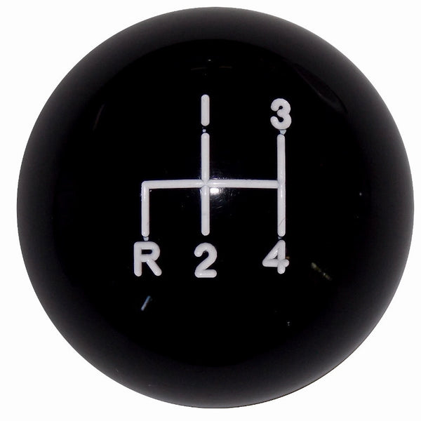 Black 4 spd Reverse Down Left Shift Knob