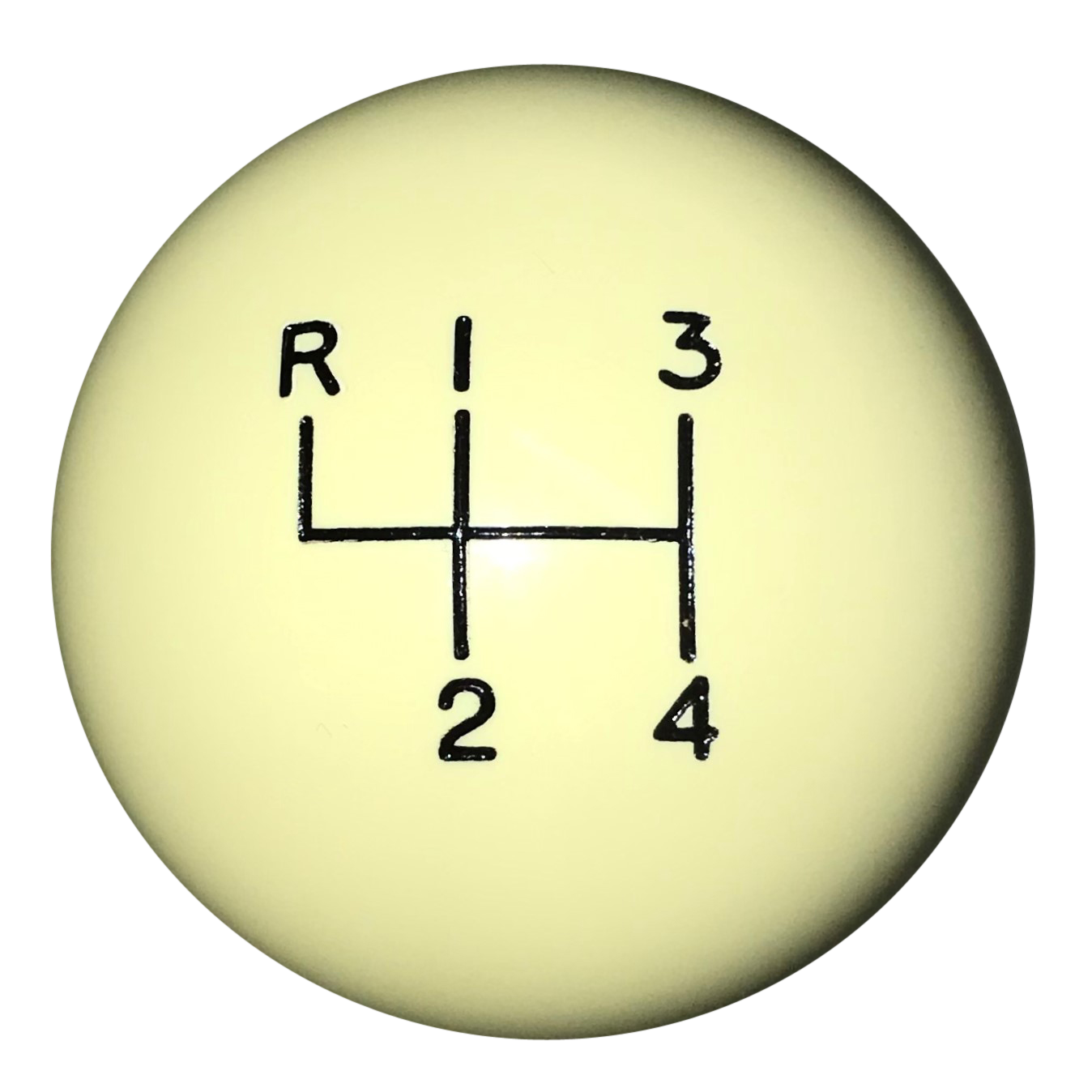 image of Ivory 4 speed Shift Knob