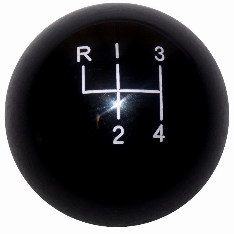 Black 4 Speed Shift Knob