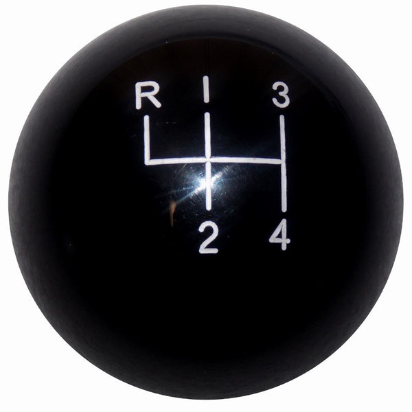 Black 4 Speed Shift Knob