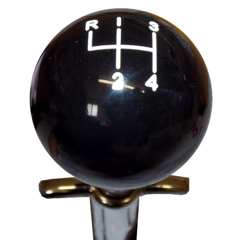 Black Muncie 4 Speed Pattern Shift Knob