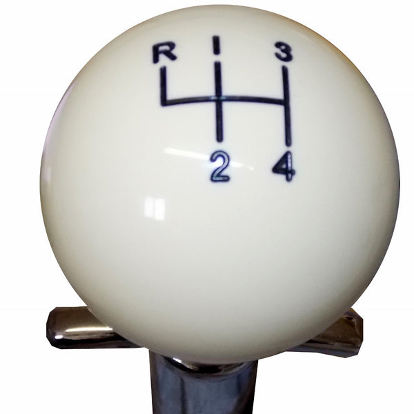 Ivory Muncie 4 Speed Pattern Shift Knob