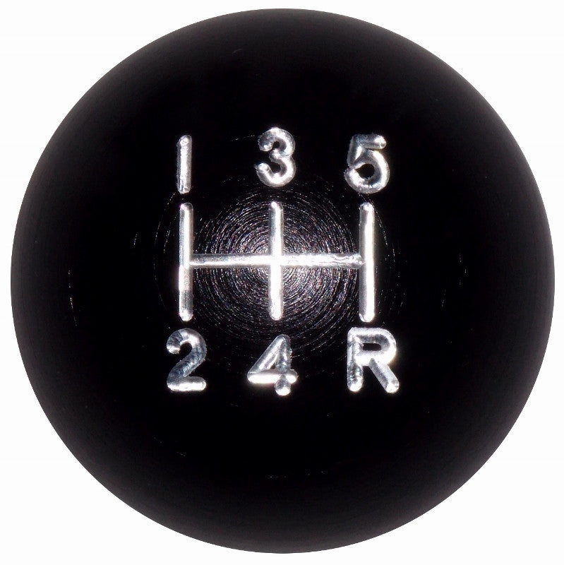 Black Aluminum 5 Speed Knob