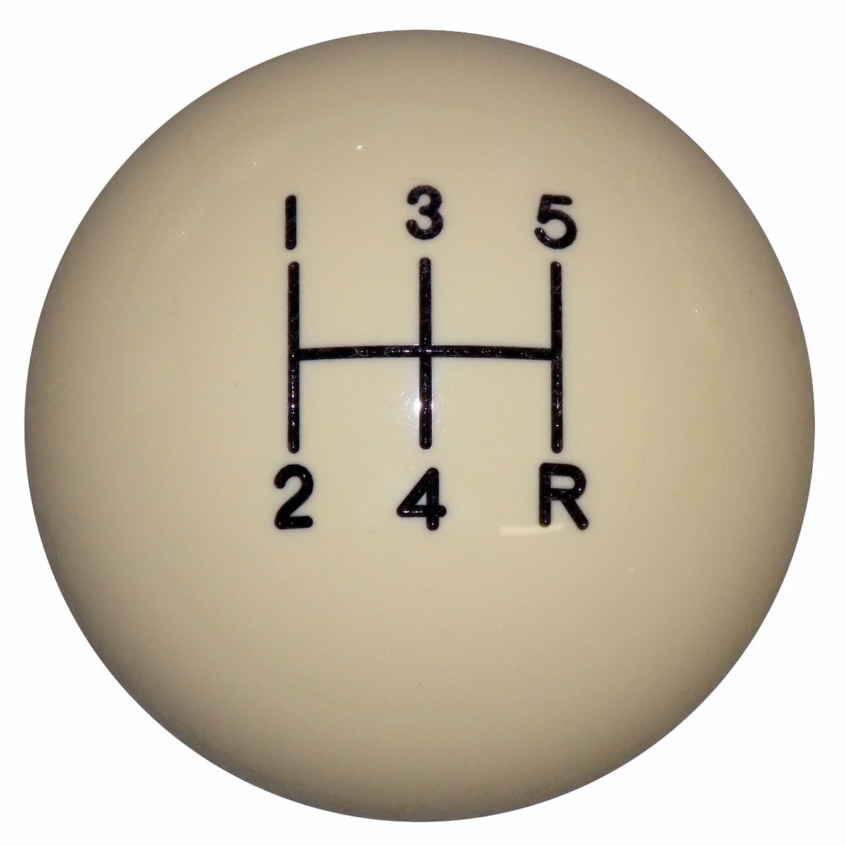 Ivory 5 Speed Shift Knob std R