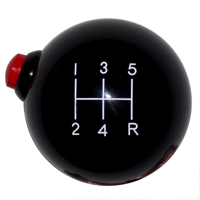 Black 5 Speed Side Button Shift Knob