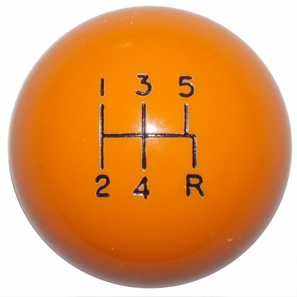 Grabber Orange 5 Speed Shift knob