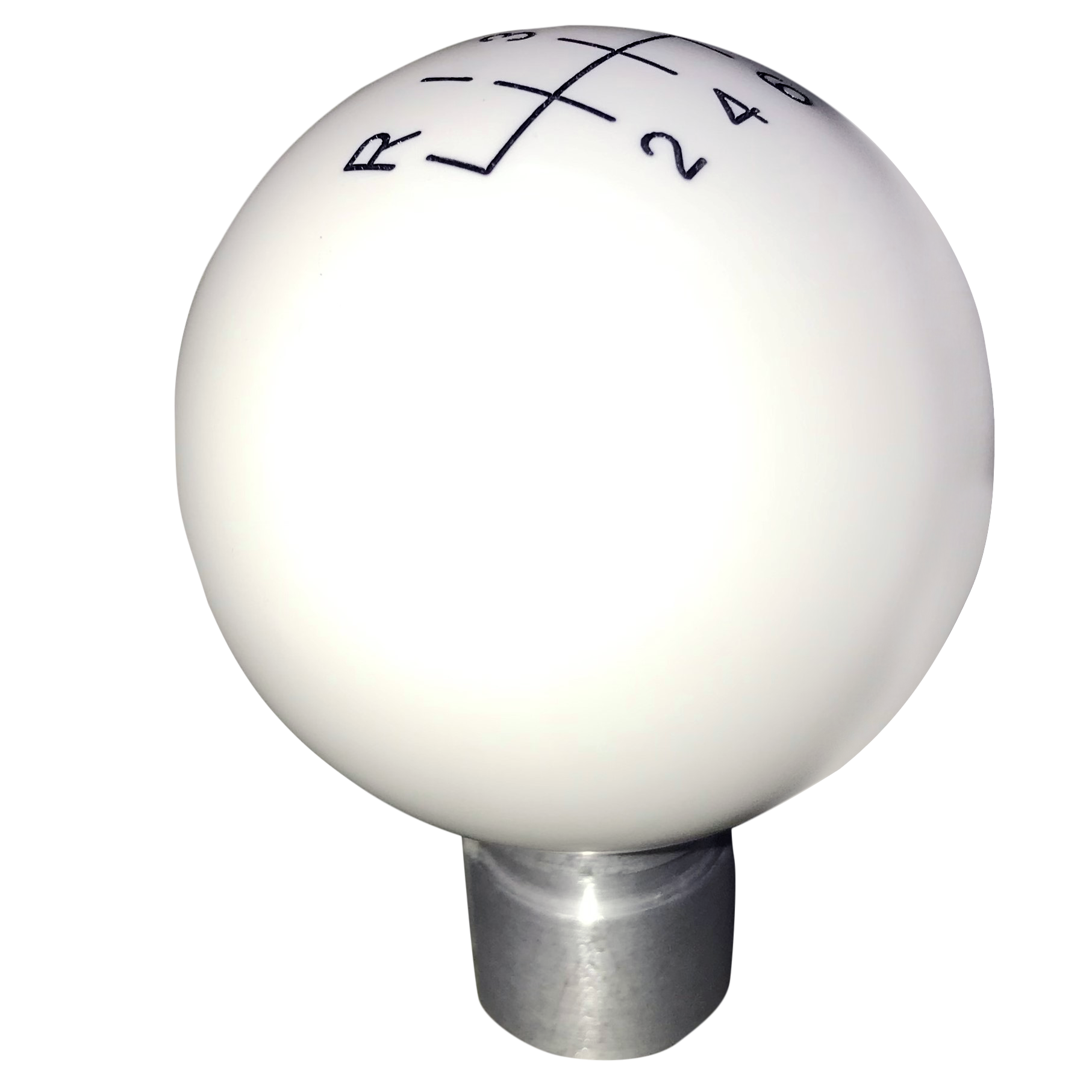 image of 2013 up Camaro RS White 6 Speed Reverse Upper Left Shift Knob