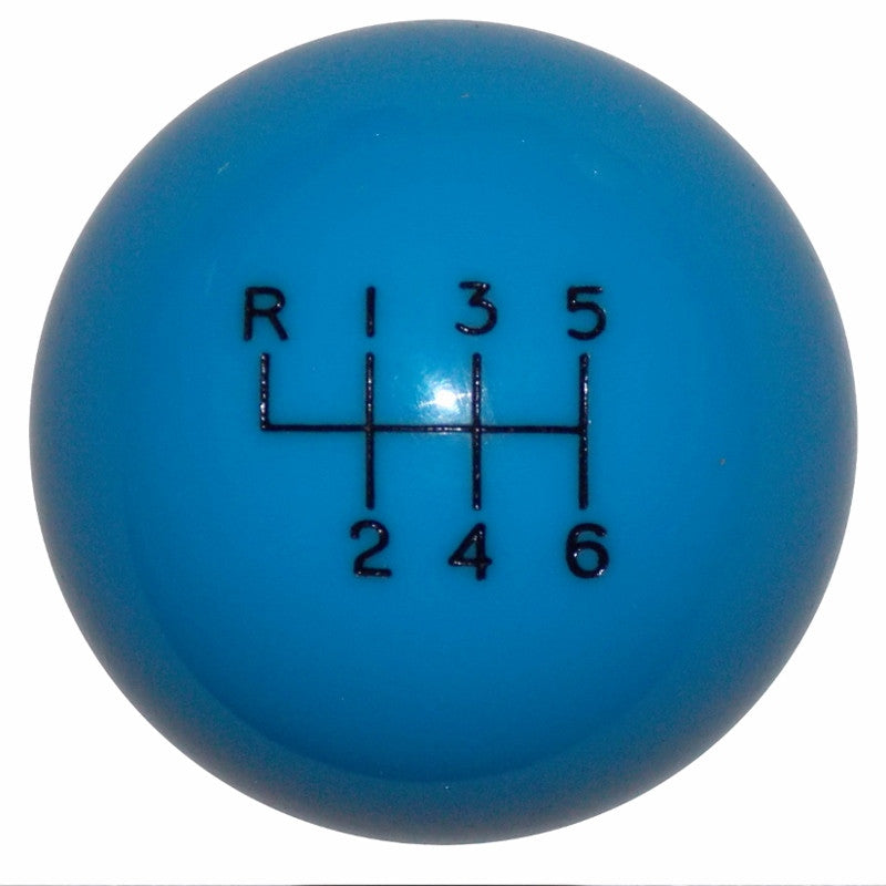 Grabber Blue New 6 Speed Shift knob