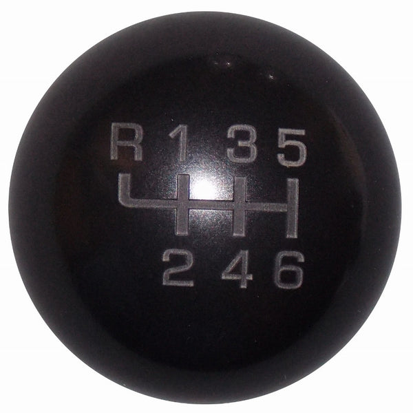 Heavy Weight Composite Black New 6 Speed Shift Knob