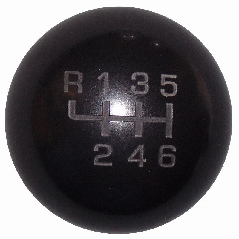 2015- 17 Mustang Black Heavy Weight Composite 6 Speed Shift Knob