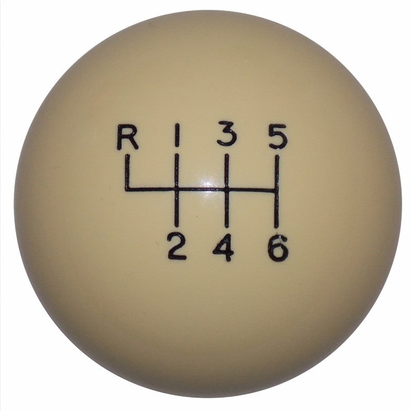 Ivory New 6 Speed Shift Knob