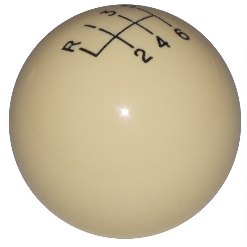 Veloster Ivory 6 Speed Shift Knob