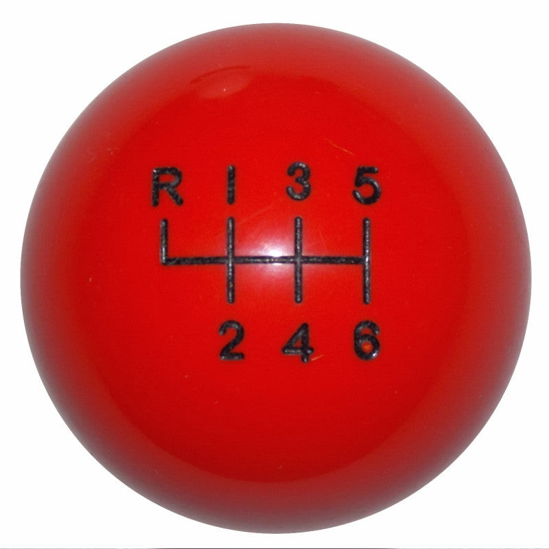 Orange New 6 Speed Shift Knob