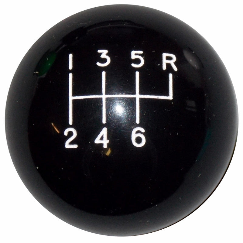 Black 6 Speed C5 Shift Knob