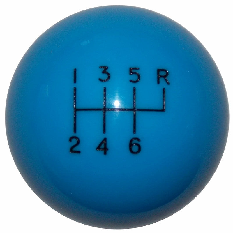 Grabber Blue 6 speed Shift Knob – Twisted ShifterZ