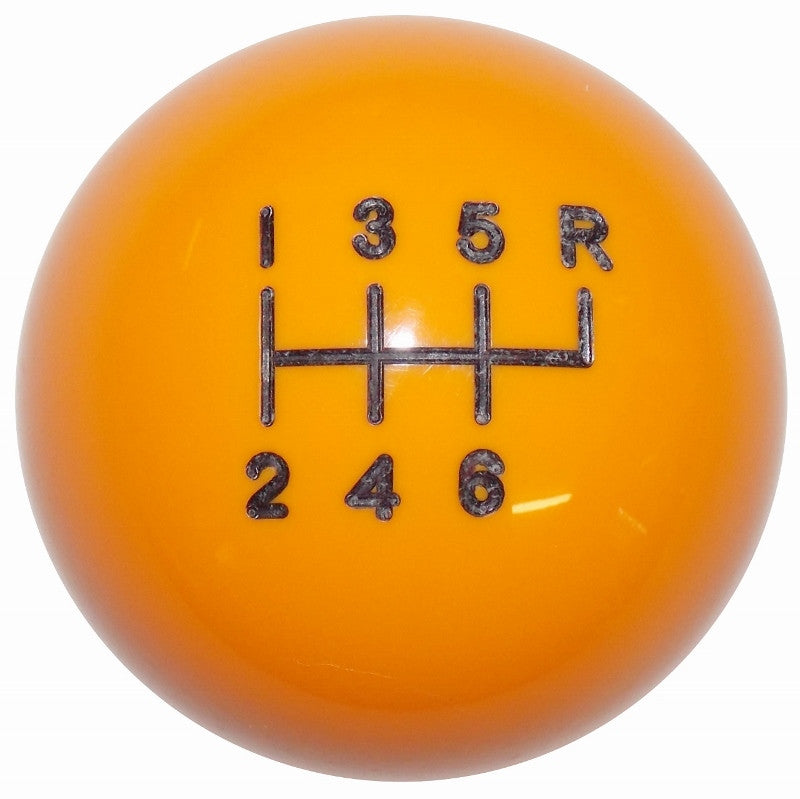 Grabber Orange 6 Speed Shift knob