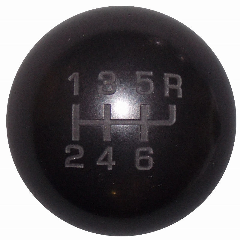 Heavy Weight Composite Black 6 Speed Shift Knob
