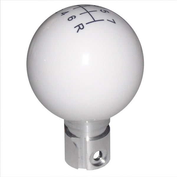 C7 Corvette White 7 Speed Pattern Shift Knob