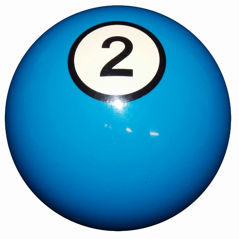 2 Ball Blue Billiard Brake Knob