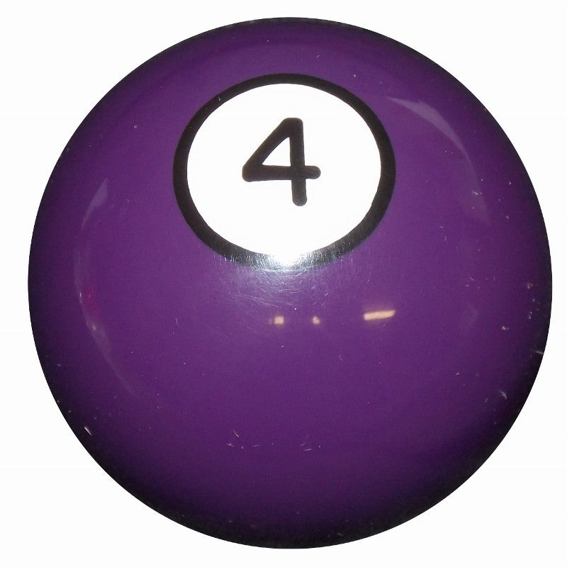 4 Ball Purple Billiard Brake Knob