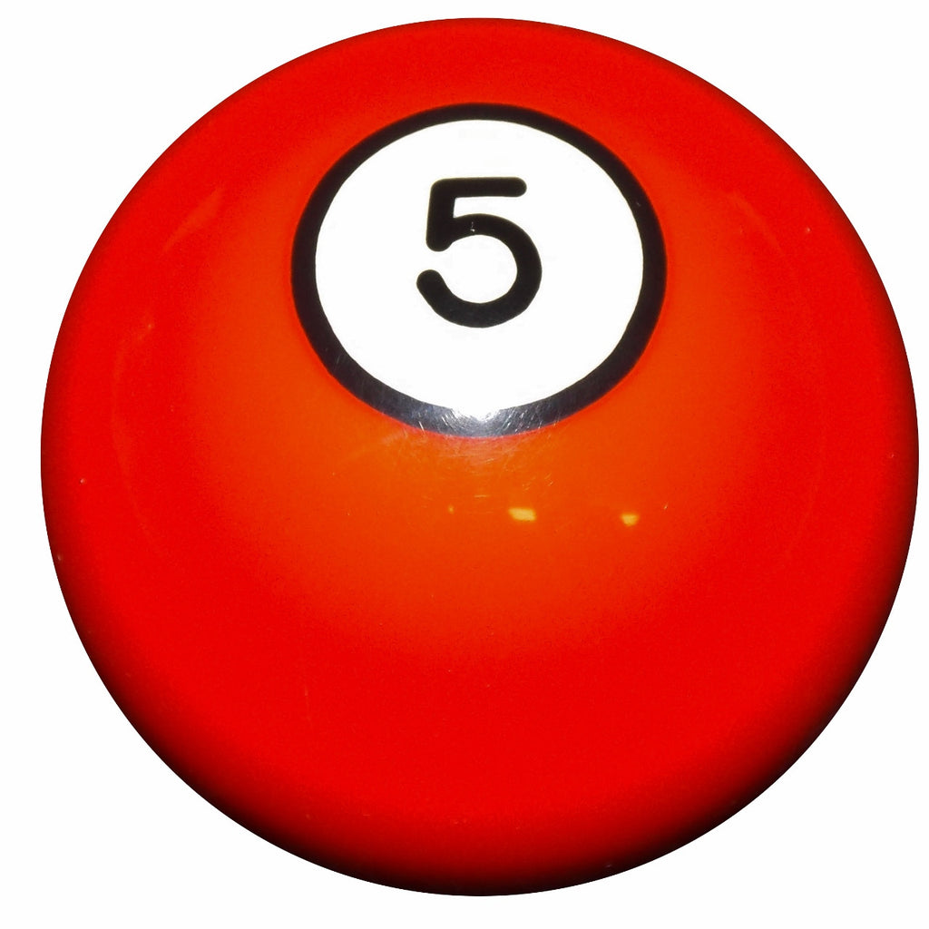 5 Ball Orange Billiard Shift Knob
