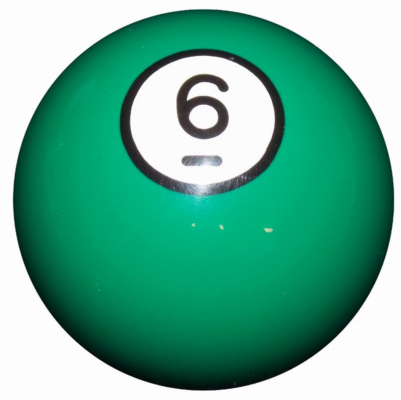 6 Ball Green Billiard Brake Knob