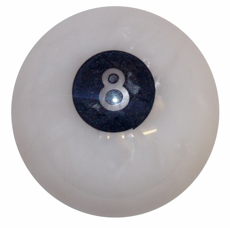 White Pearl 8 Ball Shift Knob