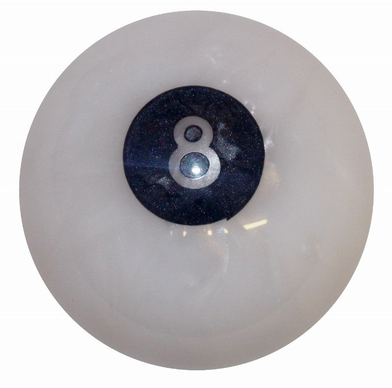 White Pearl 8 Ball Brake Knob