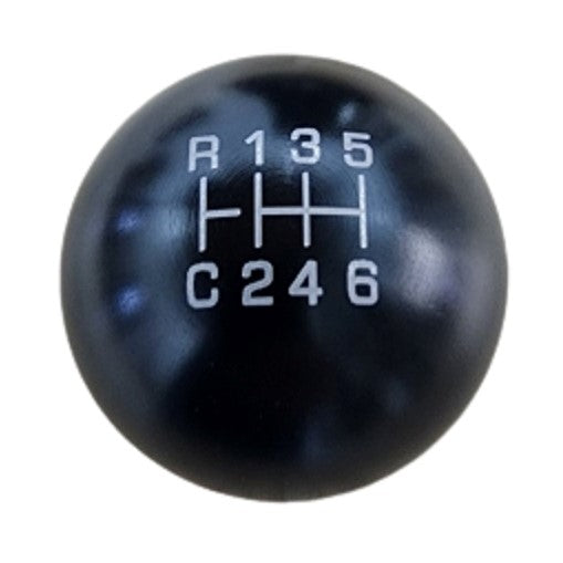 image Twisted Shifterz. Black Aluminum 7 speed Bronco 6G Shift Knob