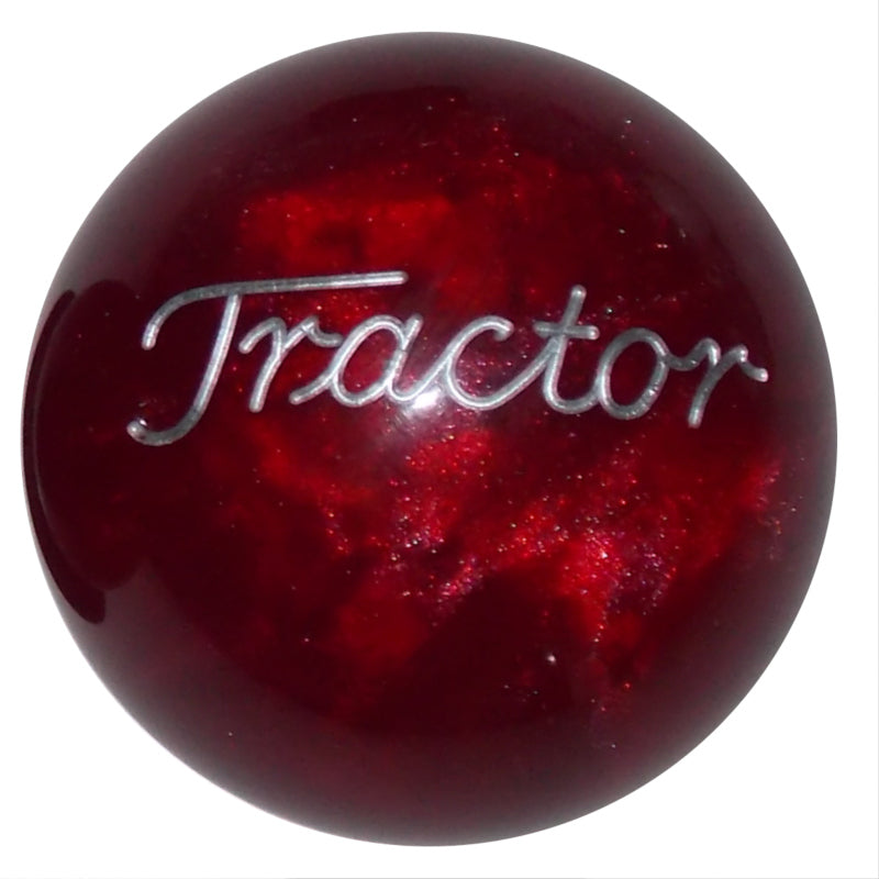 Pearl Red Tractor Brake Knob