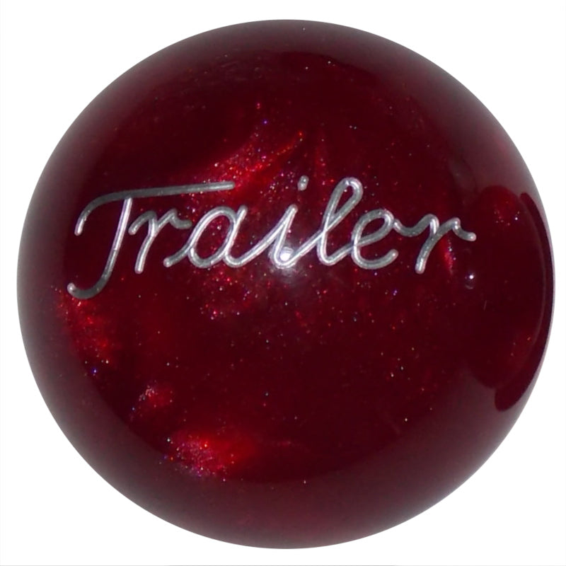 Pearl Red Trailer Brake Knob