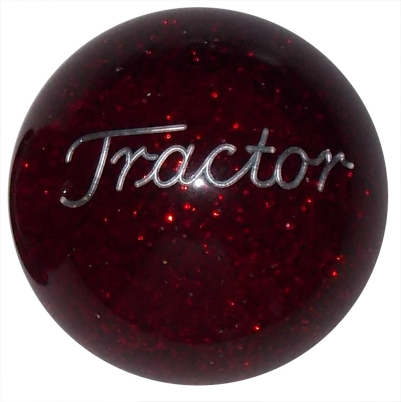 Red Glitter Tractor Brake Knob
