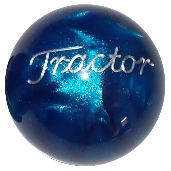 Pearl Blue Tractor Brake Knob