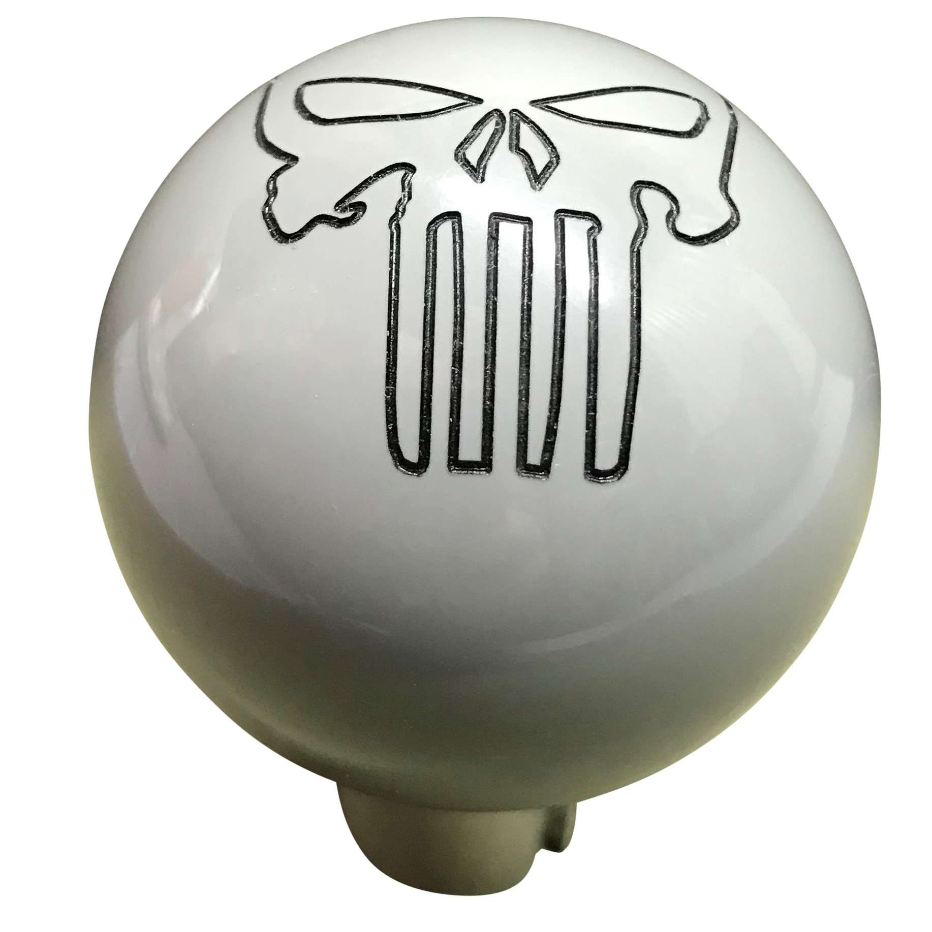image of 2013 up Camaro Gray Punisher Skull Shift Knob