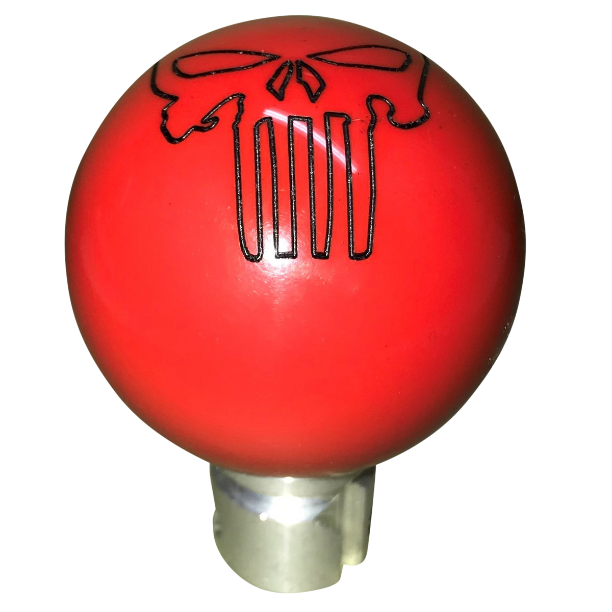 image of 2013 up Camaro Red Punisher Skull Shift Knob