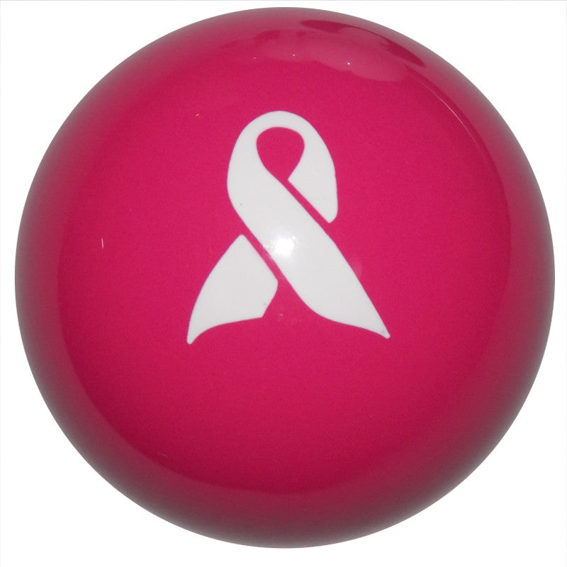 Pink Ribbon Awareness Hot Pink Brake Knob