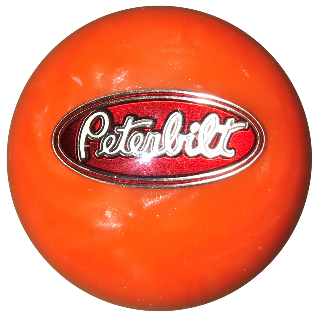 image of Orange Pearl Peterbilt Brake Knob