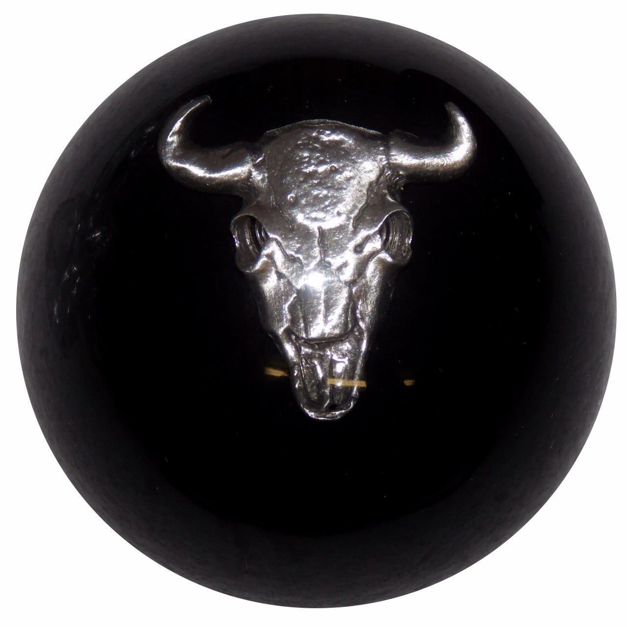 Black Cow Skull Shift Knob