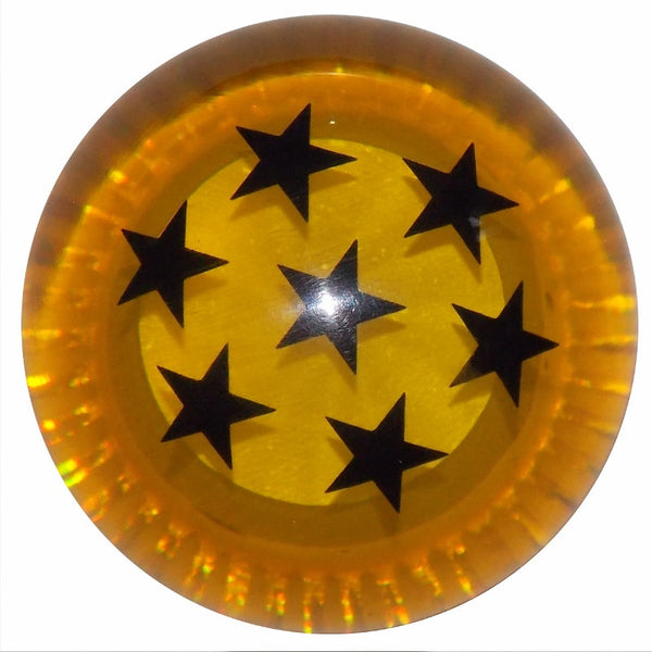 Dragon Ball Amber w/Black Stars Shift Knob