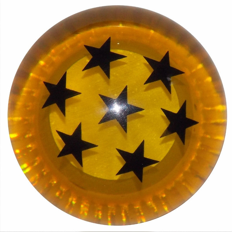 Dragon Ball Amber w/Black Stars Brake Knob