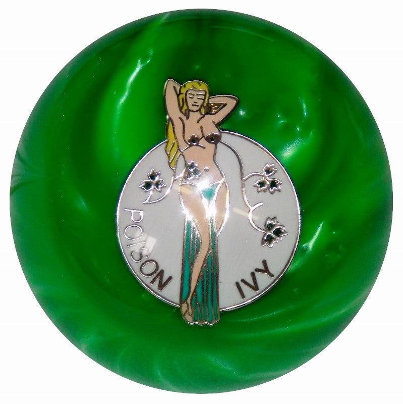 Poison Ivy Neon Pearl Green Shift Knob