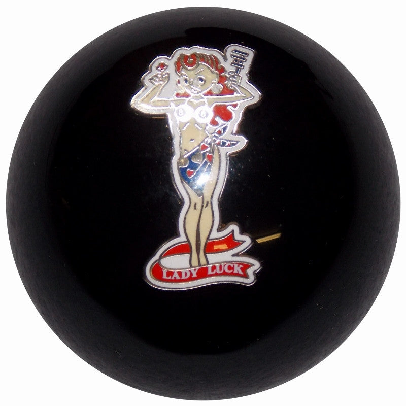 Lady Luck Black Brake Knob