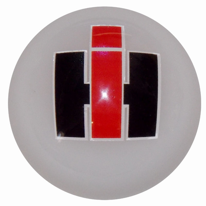 White IH Brake Knob