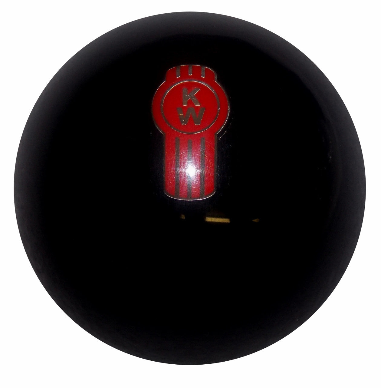 image of Solid Black Kenworth Shift Knob
