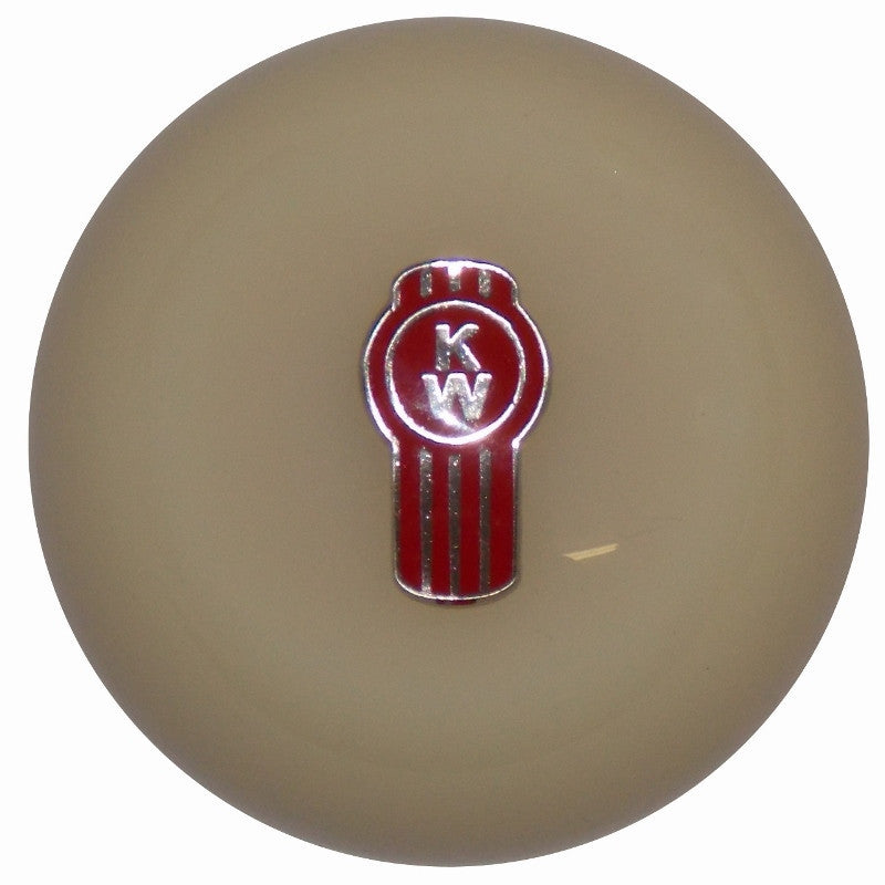 image of Ivory Kenworth Brake Knob