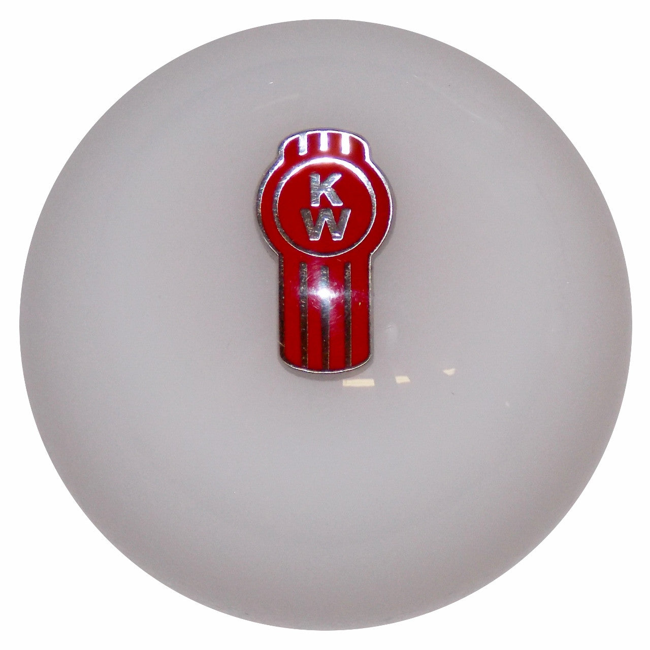image of White Kenworth Shift Knob