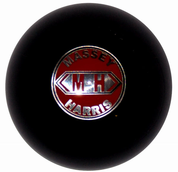 Massey Harris Emblem Black Shift Knob